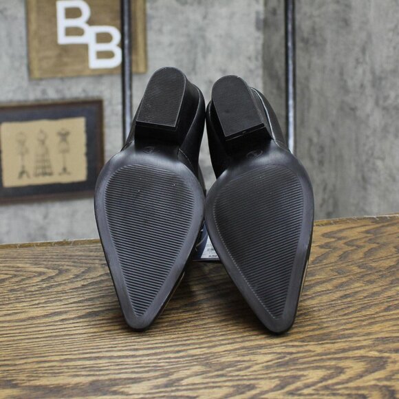 NWT Universal Thread Women's Henley Ankle Western Boots 88375060 Black 8 8 M - Picture 6 of 7